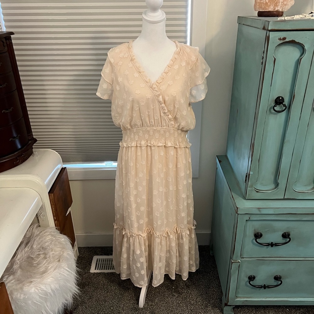 Orange Creek Midi Dress